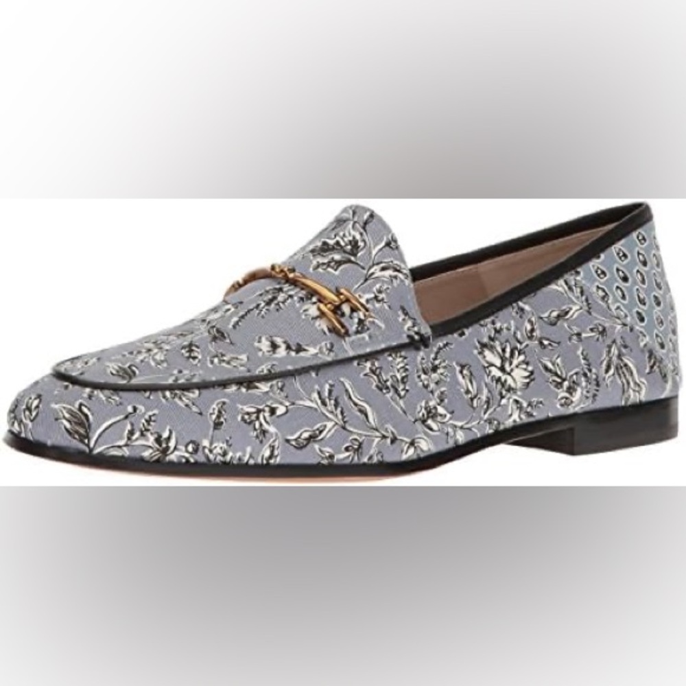Sam Edelman Loraine Blue Leaf Print Loafers
Size 37